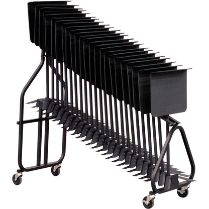 Hamilton KB100 Music Conductor Stand Storage Trolley with Roller Casters Aluminum (KB100)