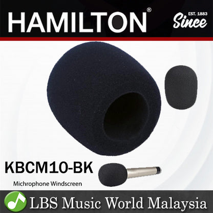 Hamilton KBC10M-BK Microphone Cover Sponge Black (KBC10)