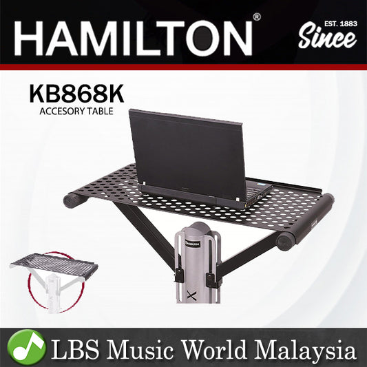 Hamilton KB868K Universal Keyboard Stand Accessory Table (KB868)