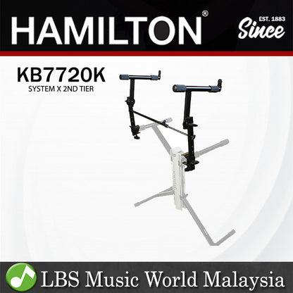 Hamilton KB7720K System X Universal Second Tier for "X"-Style Keyboard Stand (KB7720)