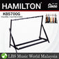 Hamilton KB5700G 7 Place Guitar Rack Stand with Pick Holder for Acoustic Electric Classical Bass Guitar (KB5700)