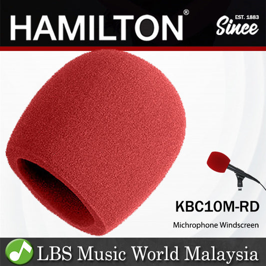 Hamilton KBC10M-RD Microphone Cover Sponge Red (KBC10)