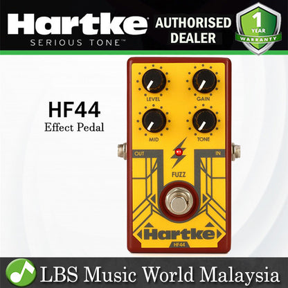 [Discontinued] Hartke HF44 Bass Fuzz Guitar Effect Pedal (HF 44)