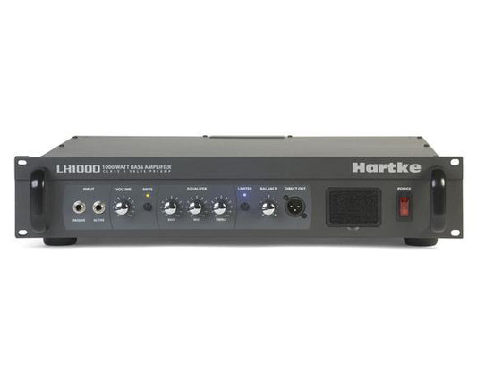 Hartke LH1000 1000 Watt Speaker Amplifier Bass Guitar Amp Head (LH 1000)