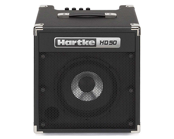 Hartke HD50 50 Watt 10 Inch Bass Combo Amp HyDrive Speaker Amplifier (HD 50)