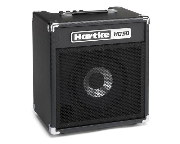 Hartke HD50 50 Watt 10 Inch Bass Combo Amp HyDrive Speaker Amplifier (HD 50)