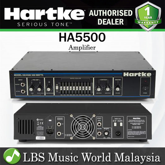 [Discontinued] Hartke HA5500 500 Watt Speaker Amplifier Bass Guitar Amp (HA 5500)