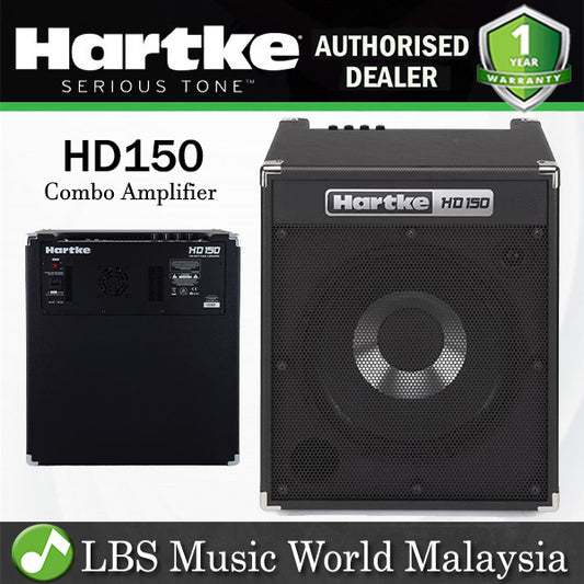 Hartke HD150 150 Watt 15 Inch Bass Combo Amp HyDrive Speaker Amplifier (HD 150)