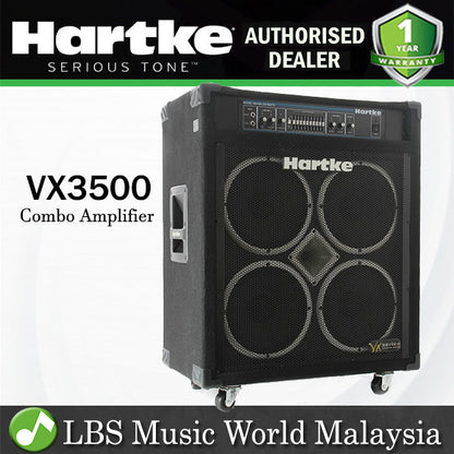 Hartke VX3500 350W 4X10 Inch Bass Combo Cabinet Amp Speaker Amplifier (VX 3500)