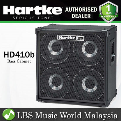 Hartke HD410b 400W 4X10 Inch Bass Cabinet Amp HyDrive Speaker Amplifier (HD410 b HD 410b)