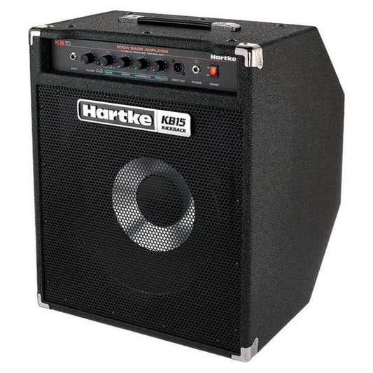 Hartke Kickback KB15 500W 15 Inch Bass Combo Guitar Amp Speaker Amplifier (KB 15)