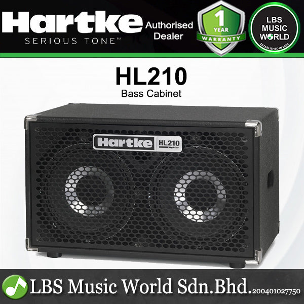 Hartke HL210 2 X 10" HyDrive Speaker Lightweight Bass Cabinet for Bassist
