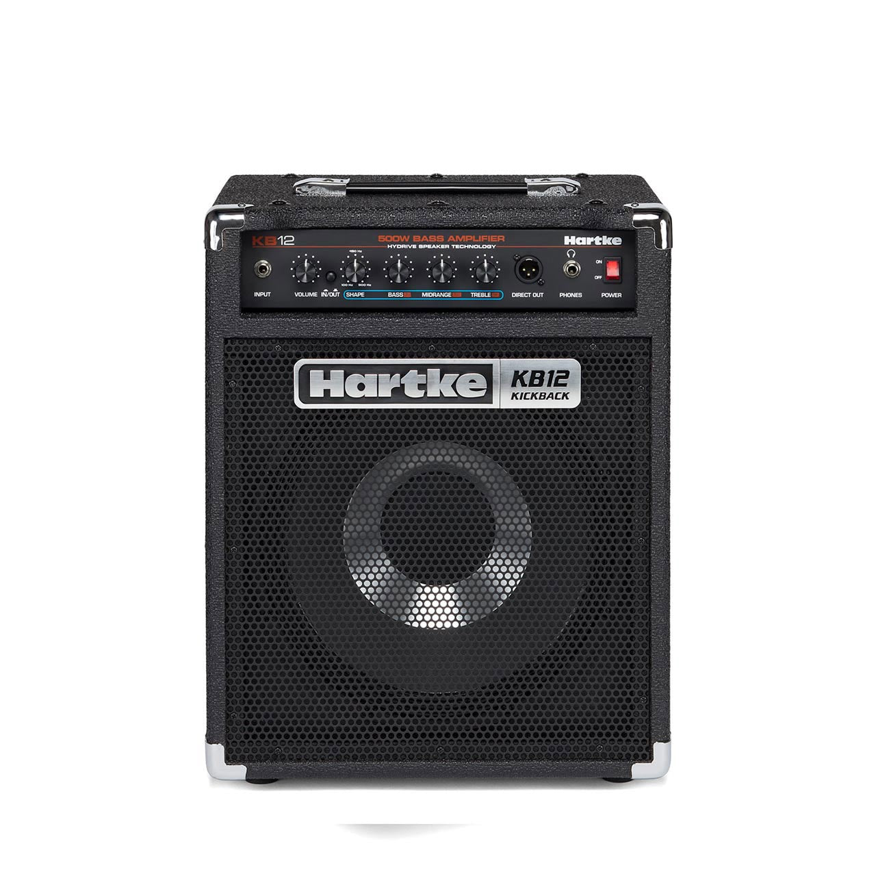 Hartke Kickback KB12 500W 1x12 Inch Speaker Amplifier Electric Bass Combo Guitar Amp (KB 12)