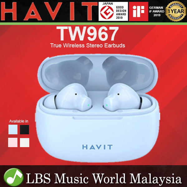 Havit TW967 True Wireless Stereo Earbuds In-Ear Earphones