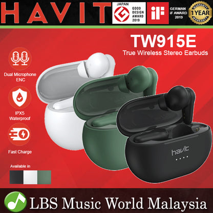 Havit TW915E Wireless Earbuds With Surround Sound and ANC Active Noise Cancelling