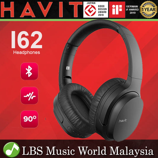 Havit I62 Wireless Bluetooth Headphones with Ergonomic Design and Extra Bass Headset