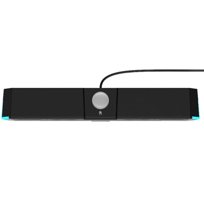 Havit M19 Wired Soundbar Desktop Speaker With Subwoofer and RGB Lighting