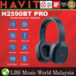 HAVIT H2590BT PRO Wireless Bluetooth Headphone with Adjustable Slider Headwear and Headset