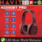 HAVIT H2590BT PRO Wireless Bluetooth Headphone with Adjustable Slider Headwear and Headset