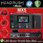 HeadRush MX5 Portable Modelling Guitar Multi Effect Processor Pedal with Built USB Audio Interface