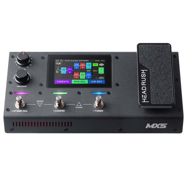 HeadRush MX5 Portable Modelling Guitar Multi Effect Processor Pedal with Built USB Audio Interface