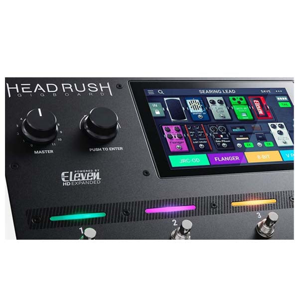 HeadRush Gigboard Compact Amp Modeling Guitar Multi Effect Processor Pedal