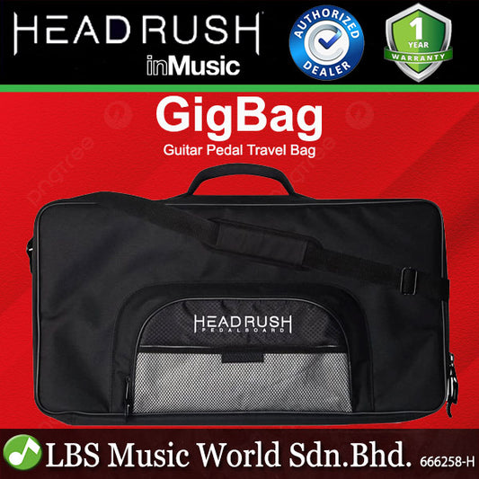 HeadRush GigBag Guitar Pedal Travel Bag for Pedalboard, Multi Effect, Looperboard or Gigboard
