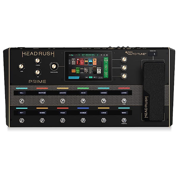 HeadRush Prime Multi Effect Processor Guitar Pedal with Amp Modeler and Touchscreen