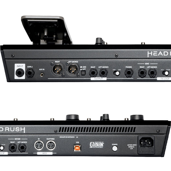 HeadRush Pedalboard Amp Modeling Guitar Multi Effect Processor Pedal Board