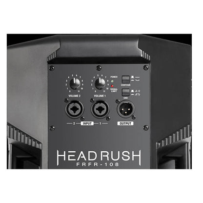 HeadRush FRFR-108 2000 Watt 1X8 Inch Powered Guitar Amplifier Cabinet Speaker  (FRFR108 FRFR 108)