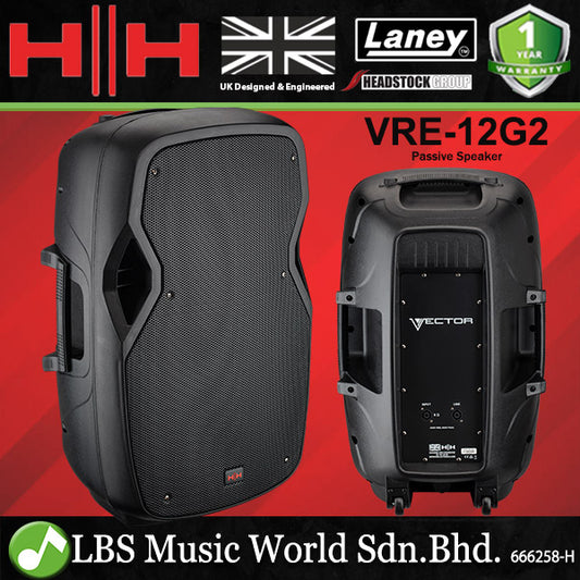 HH Electronics VRE-12G2 800 Watt 12 Inch Vector Passive Speaker (VRE12G2 VRE 12G2)
