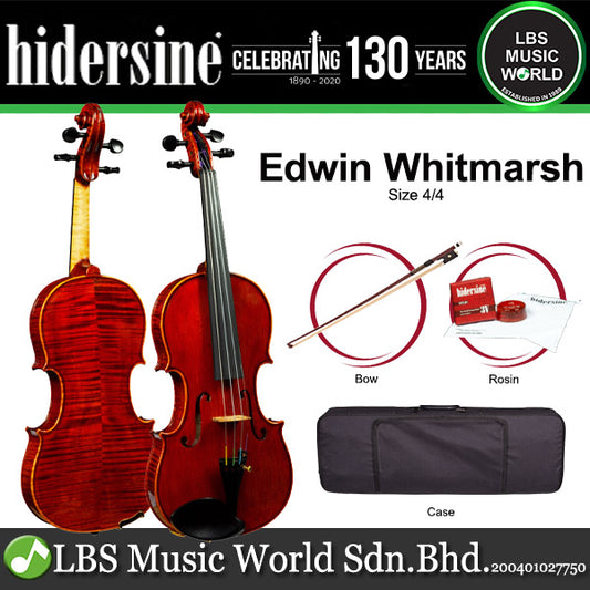 [Indent Order] Hidersine Edwin Whitmarsh Violin 4/4 Outfit with Bow, Rosin and Case