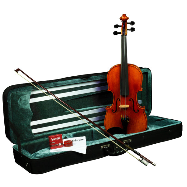 [Indent Order] Hidersine Nobile Violin 4/4 Outfit with Bow, Rosin and Case - Strad Non-Antique