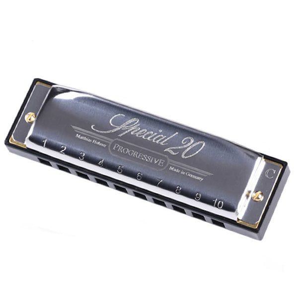 Hohner Special 20 Progressive Harmonica 10 Hole Mouth Organ French Harp Made in Germany