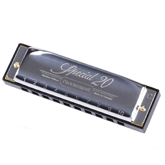 Hohner Special 20 Progressive Harmonica 10 Hole Mouth Organ French Harp Made in Germany