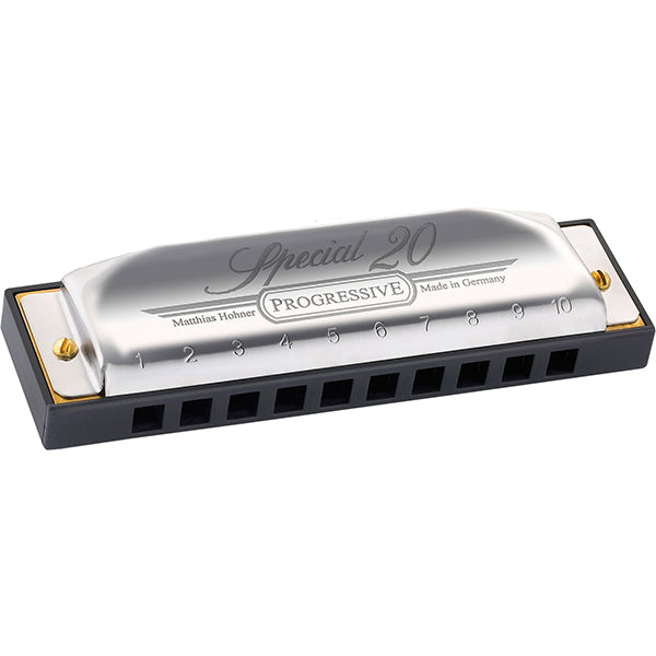 Hohner Special 20 Progressive Harmonica 10 Hole Mouth Organ French Harp Made in Germany