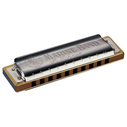 Hohner Marine Band 1896 Harmonica 10 Hole Mouth Organ French Harp Made in Germany