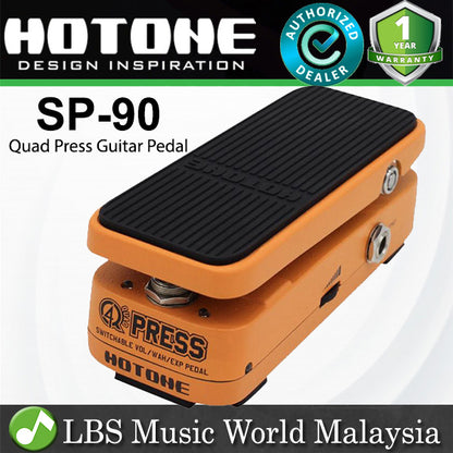 Hotone SP-90 Quad Press Guitar Volume Expression Wah Pedal (SP90 SP 90)