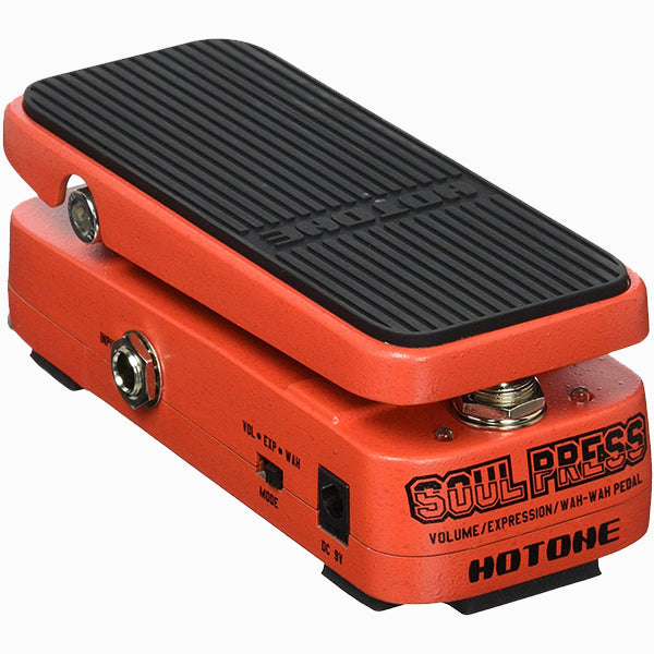 Hotone SP-10 Soul Press Mini Wah Expression Volume Pedal for Guitar, Bass and Keyboards (SP10 SP 10)