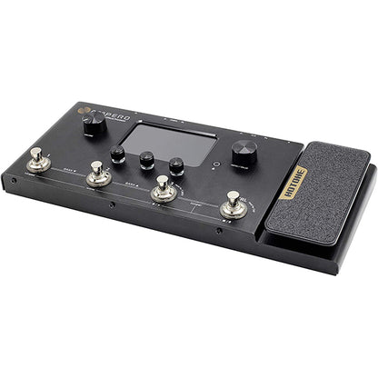 Hotone Ampero MP-100 Amp Modeller & Multi Effects Processor with Expression Pedal and Audio Interface (MP100)