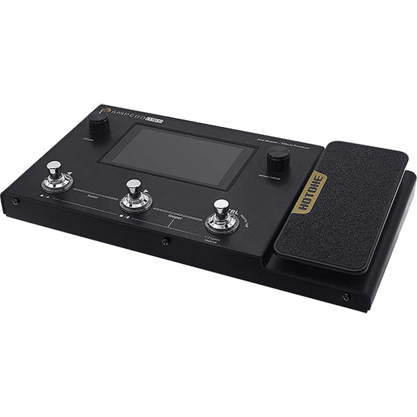 Hotone Ampero ONE MP-80 Amp Modeler Multi Effects Processor with Expression pedal and USB Audio Interface (MP80)