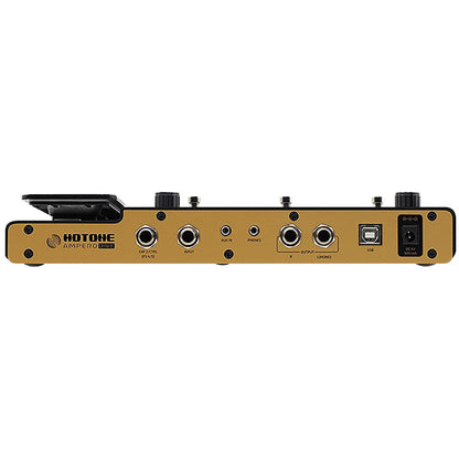 Hotone Ampero ONE MP-80 Amp Modeler Multi Effects Processor with Expression pedal and USB Audio Interface (MP80)