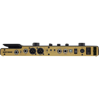 Hotone Ampero MP-100 Amp Modeller & Multi Effects Processor with Expression Pedal and Audio Interface (MP100)