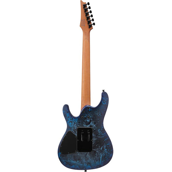 Ibanez S770 Nyatoh Body Electric Guitar with HSH Pickup and Rosewood Fingerboard - Cosmic Blue Frozen Matte