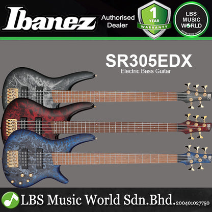 Ibanez SR305EDX 5 String Nyatoh Body Electric Bass Guitar with Jatoba Fretboard