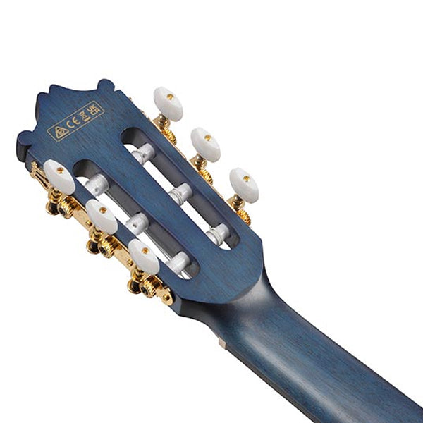 Ibanez GA5FMTCE Maple Top Cutaway Classical Body Acoustic Electric Guitar - Open Pore Blueberry (GA5 FMTCE)