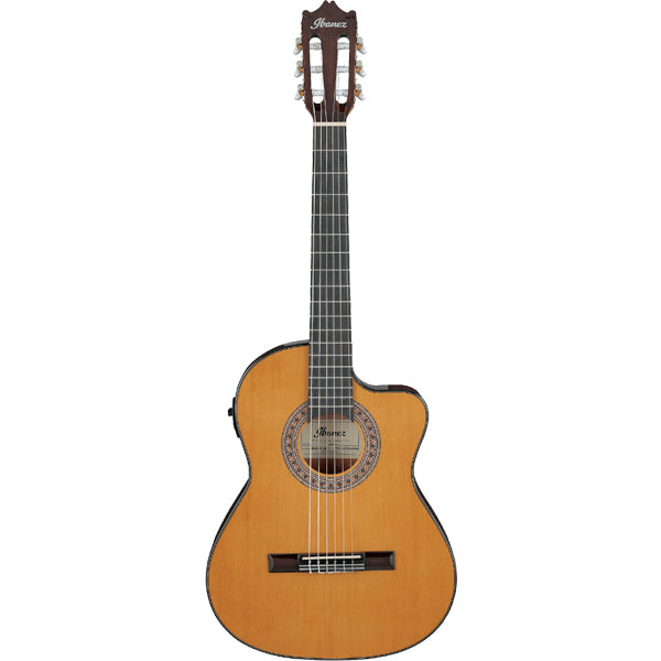 Ibanez GA5TCE3Q 3/4 Thinline Cutaway Classical Electric Guitar - Amber High Gloss (GA5TCE 3Q)