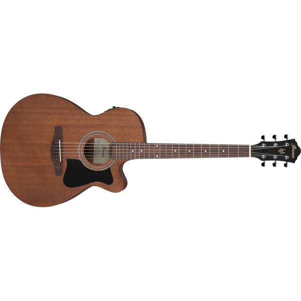 Ibanez VC44CE Cutaway Grand Concert Body Acoustic Electric Guitar with Nandu Wood Fretboard - Open Pore Natural (VC44 CE)