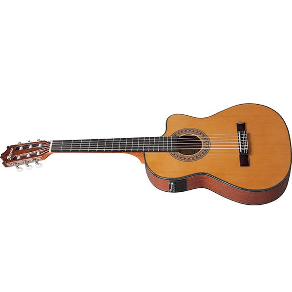 Ibanez GA5TCE3Q 3/4 Thinline Cutaway Classical Electric Guitar - Amber High Gloss (GA5TCE 3Q)