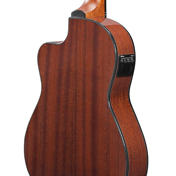 Ibanez GA5TCE3Q 3/4 Thinline Cutaway Classical Electric Guitar - Amber High Gloss (GA5TCE 3Q)